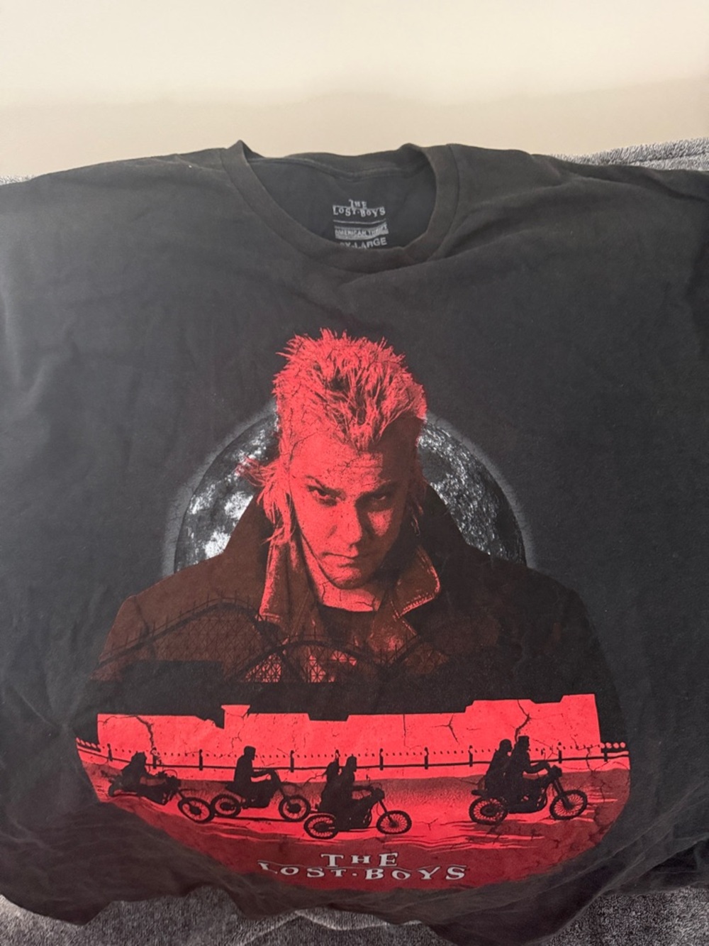 Black & Red The Lost Boys Graphic Short Sleeve Tee - Men's